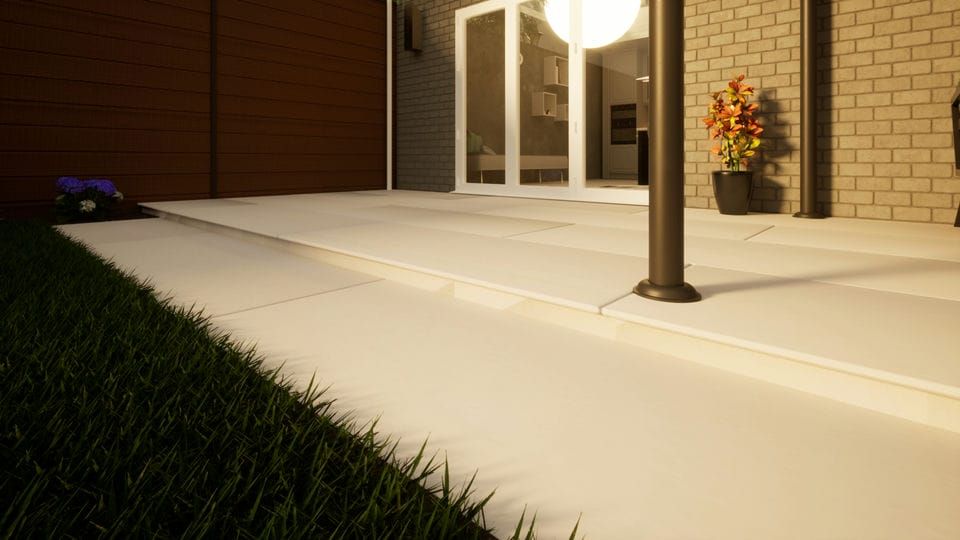 Sandstone Paving - 1800mm x 700mm x 40mm Beige Smooth