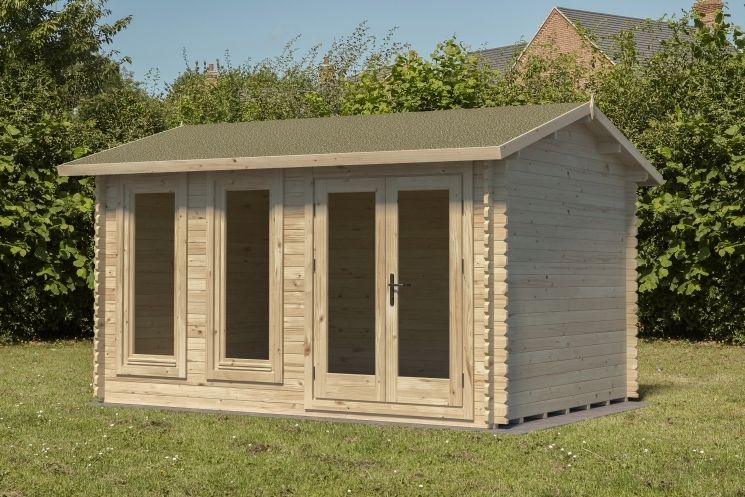 Chiltern Log Cabin - 24kg Felt No Underlay - 4000mm x 3000mm