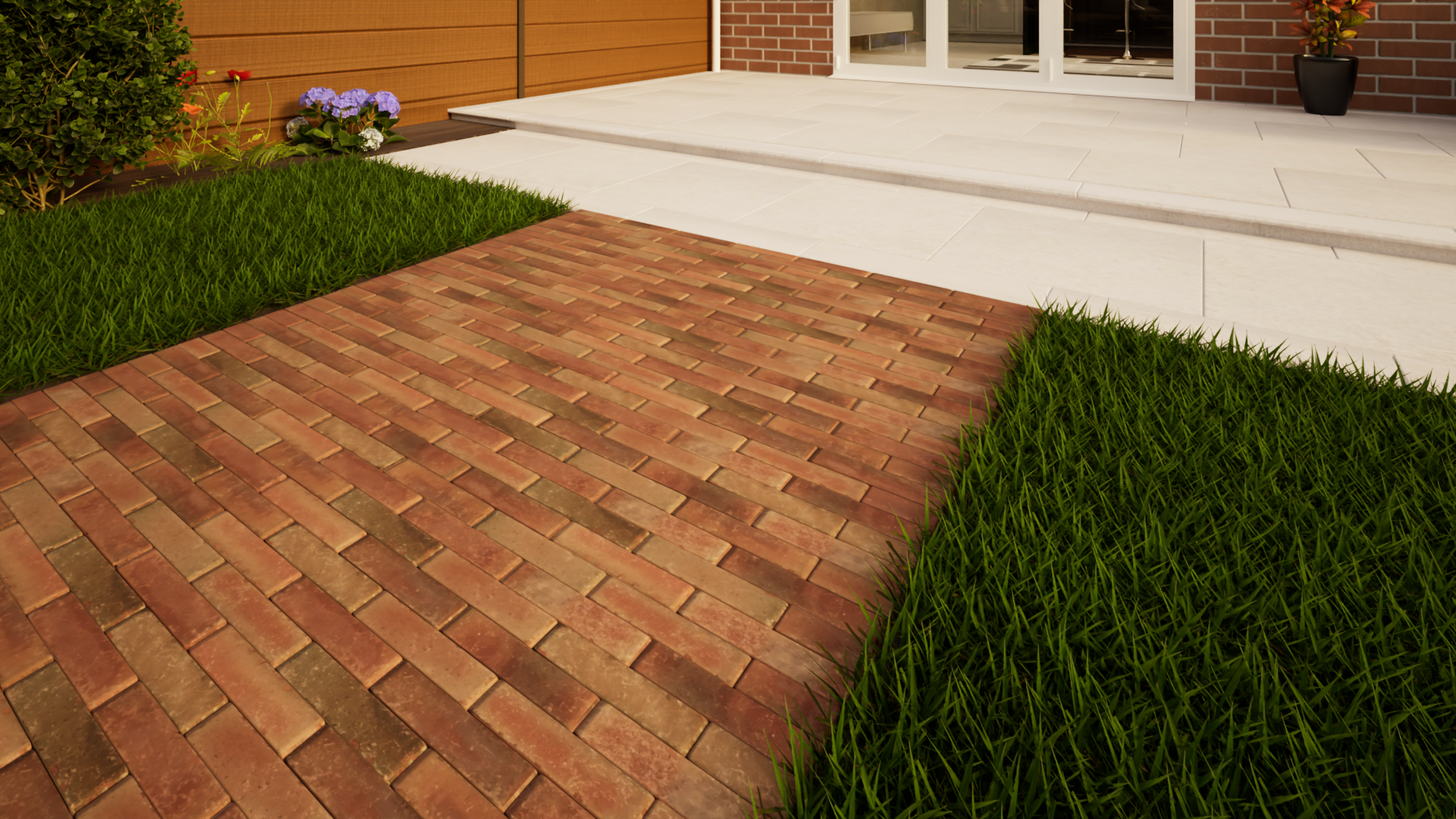 Clay Paving - 200mm x 48mm x 58mm Seville