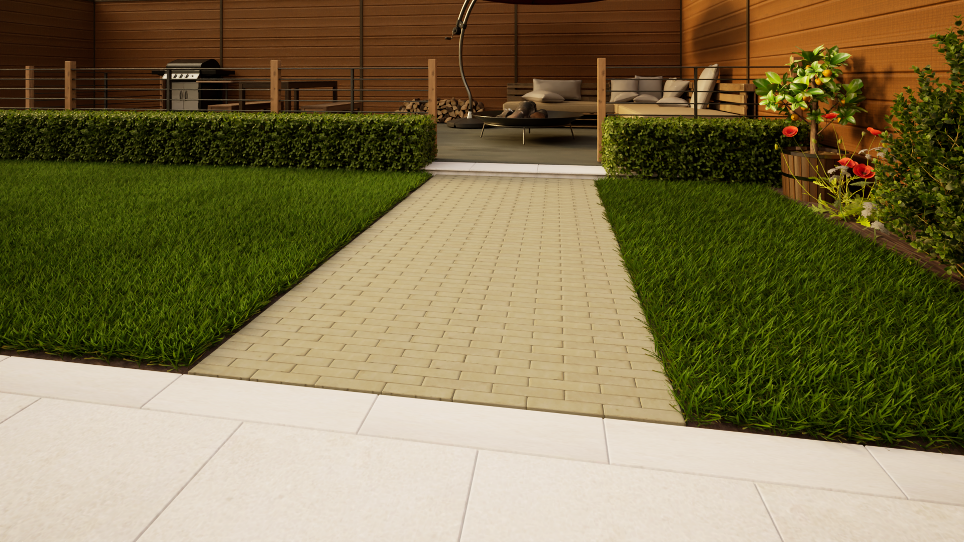 Clay Paving - 200mm x 48mm x 58mm Stone Grey