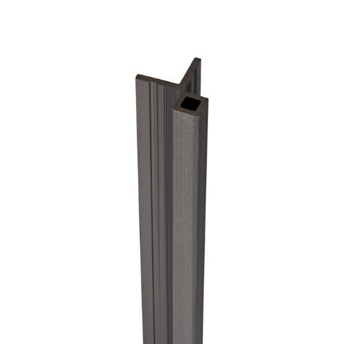 Composite Slatted Cladding Corner Trim - 3.6mtr Argent