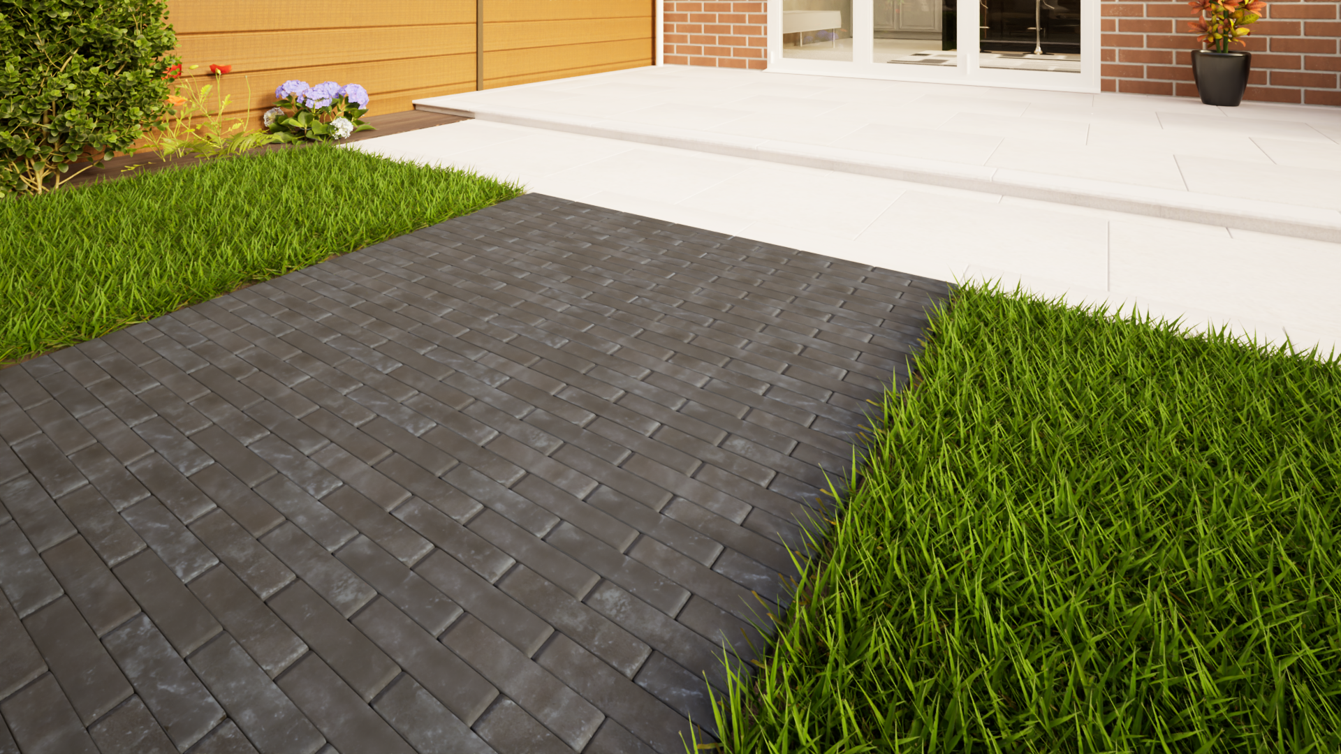 Clay Paving - 204mm x 50mm x 60mm Ancona
