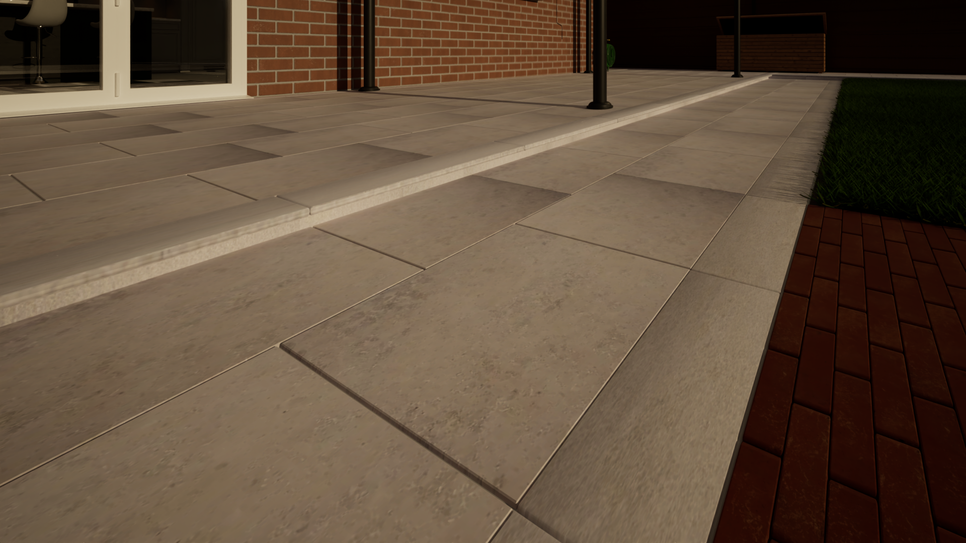 Limestone Paving - 900mm x 600mm x 25mm Jura Grey