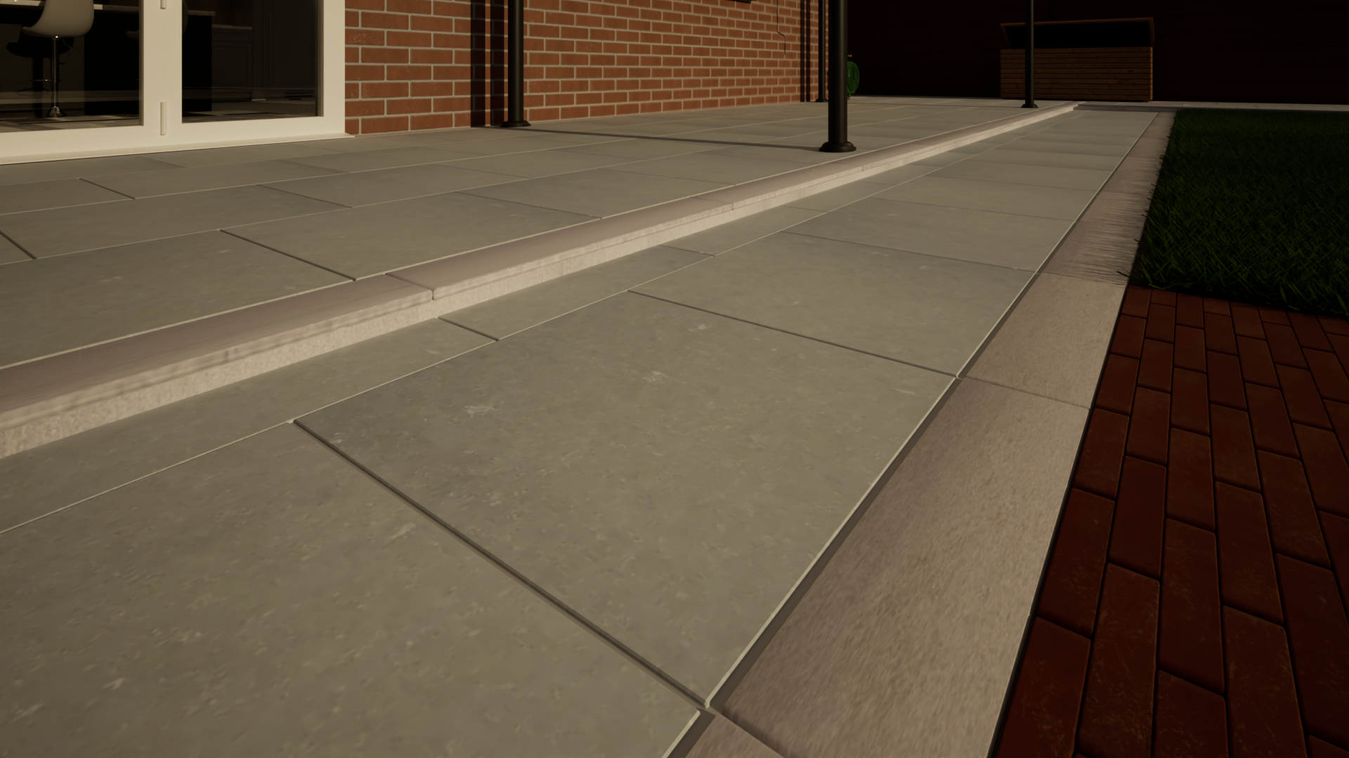 Limestone Paving - 900 x 600 x 25mm Kota Blue