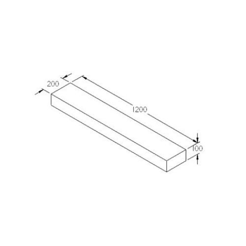 Timber Landscaping Sleeper - 1200mm - Pack of 2