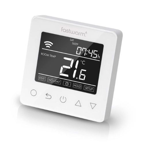 Fastwarm Smart WiFi Thermostat -  16 Amp White