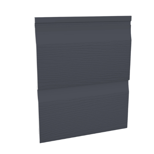 Embossed Double Shiplap Cladding - 333mm x 5mtr Slate Grey - Pack 2