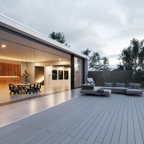 Forma Composite Decking Board - 150mm x 4800mm Argent