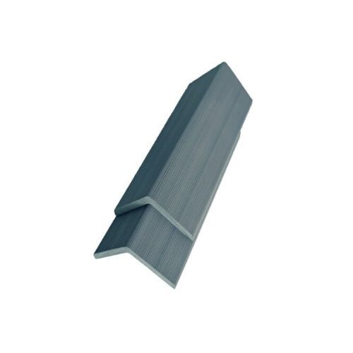 Standard Composite Slatted Cladding Angle Trim  - 50mm x 5mtr Grey