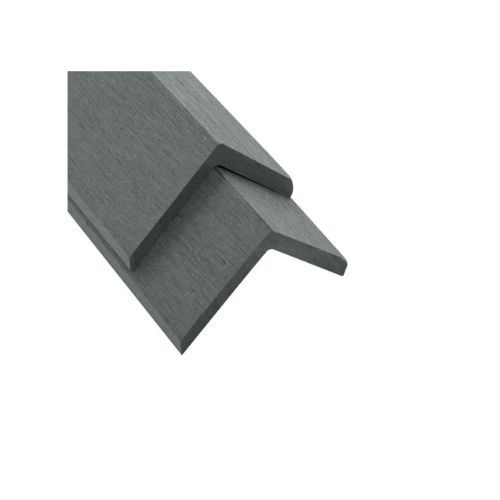 Standard Composite Panel Cladding Corner Trim - 41mm x 5mtr Grey