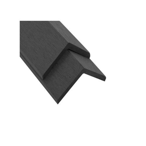 Standard Composite Panel Cladding Corner Trim - 41mm x 5mtr Black