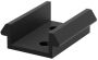 Durapost Capping Rail Clips - Black - Pack Of 10