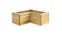 Linear Corner Wooden Planter - 800mm x 800mm