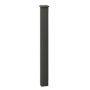 Composite Balustrade Frame Mount Newel & Cap Kit - 1100mm Charcoal