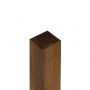 Incised Fence Post - 1800mm x 75mm x 75mm Brown