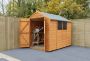 Shiplap Dip Treated Apex Shed - Double Door - 8' x 6'