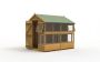 Shiplap Dip Treated Apex Potting Shed - 6' x 8'