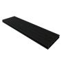 Standard Woodgrain / Grooved Composite Decking Board - 146mm x 3660mm Dark Grey