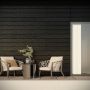 Standard Composite Panel Cladding - 154mm x 3.6mtr Black