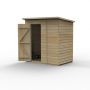 Forest Garden Shiplap Pent Shed - No Window - 6' x 4'