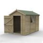 Forest Garden Tongue & Groove Apex Shed - 10' x 6'