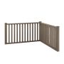 Composite Balustrade Hand Rail & Spindle Kit - 1150mm x 1640mm Walnut