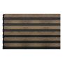 Sulcado Slat Wall Panel - 300mm x 2600mm x 12mm Waterproof Slat Panel French Oak