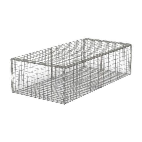 3mm Welded Wire Mesh Gabion Baskets - 2000mm x 1000mm x 500mm Galvanised