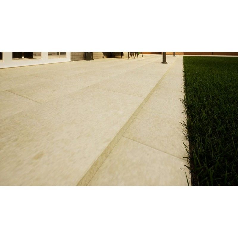 Porcelain Paving - 900mm x 600mm x 20mm Cream