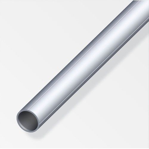 Alfer Aluminium Tube 23.5mm x 1.5mm x 2.5mtr - Silver