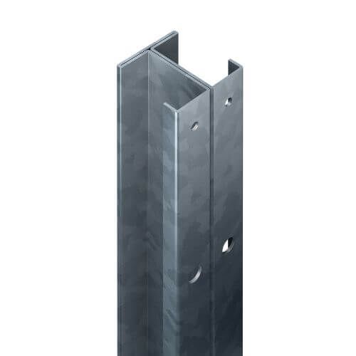 Durapost Commercial Fencing Post - 3400mm Galvanised