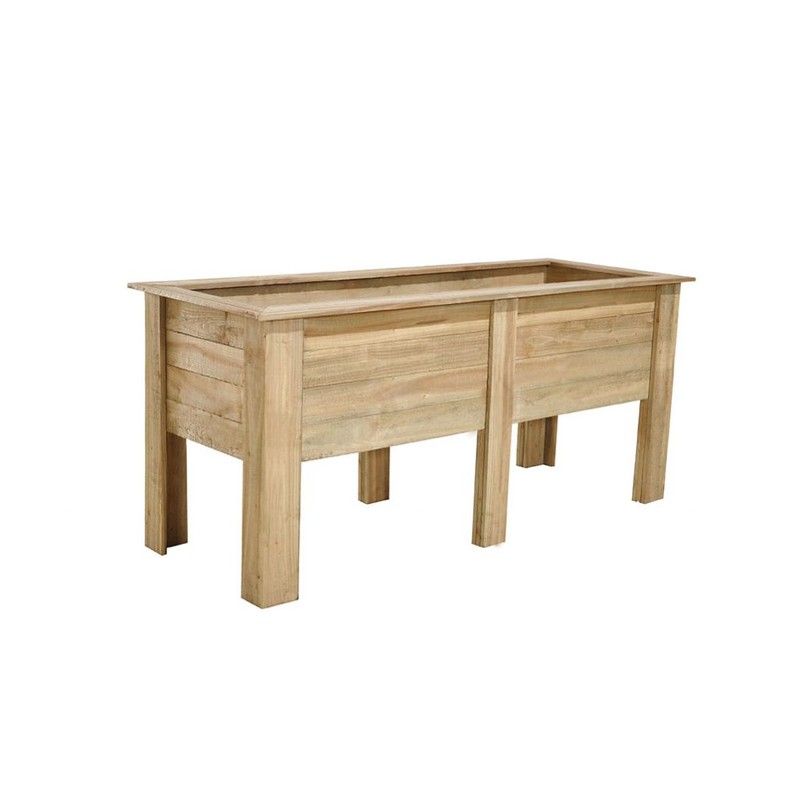 Deep Root Wooden Planter - 1800mm x 700mm