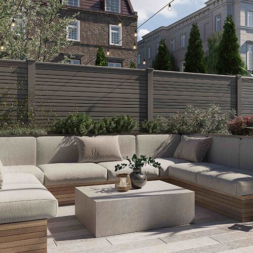 Clarity Composite Fence Board - 157mm x 1830mm Graphite