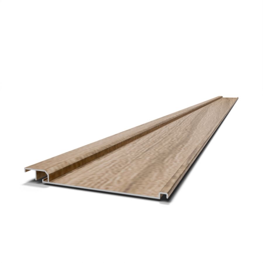 Aluminium Cladding Panel - 150mm x 2825mmm Natural Oak