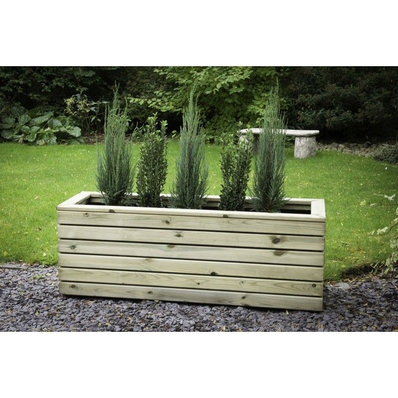 Long Wooden Planter - 1200mm x 400mm