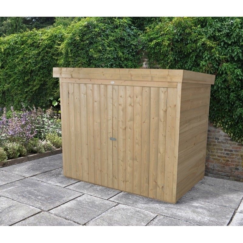 Pressure Treated Pent Large Outdoor Store - 4'9