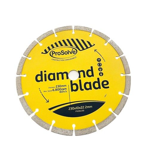ProSolve Segmented Diamond Blade - 230mm x 22.2mm