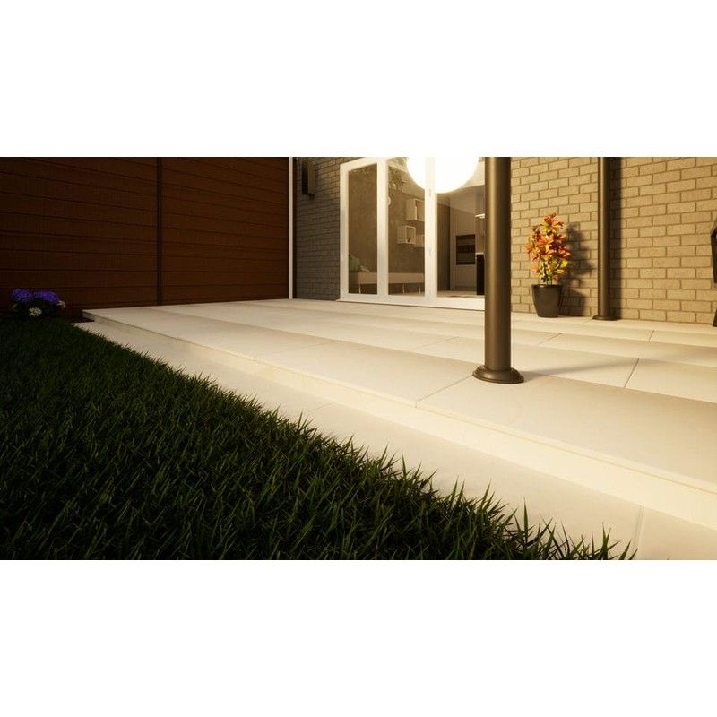 Sandstone Paving - 900mm x 600mm x 25mm Harvest Smooth