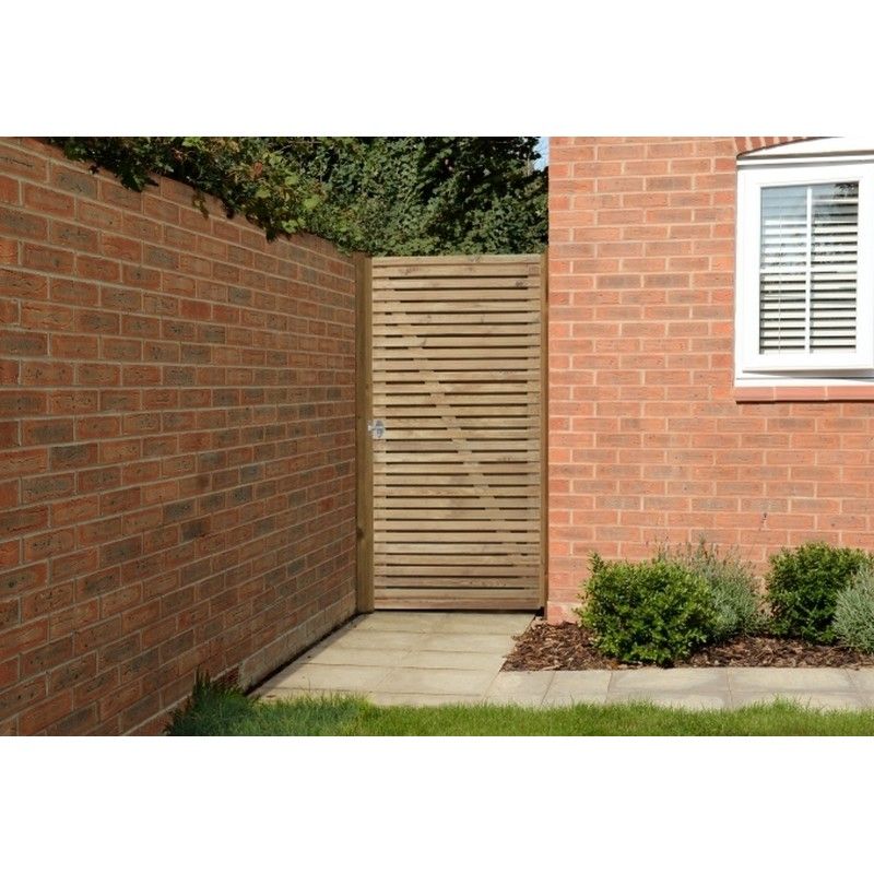 Timber Gate - Double Slatted - 1830mm