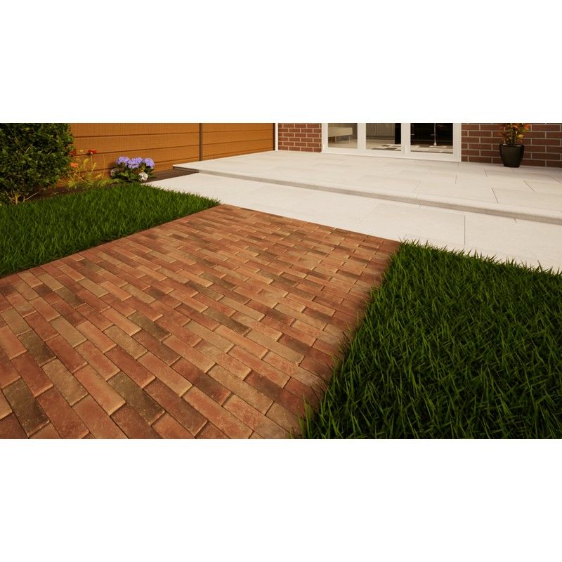 Clay Paving - 200mm x 48mm x 58mm Seville