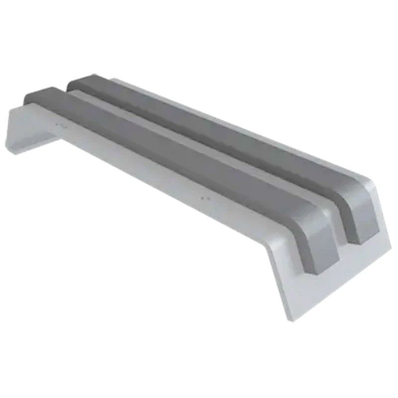 Aluminium Coping Union for 301-350mm Wall - 410mm Painted