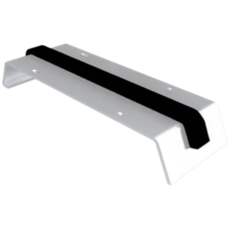 Aluminium Coping Fixing Clip for 241-300mm Wall - 360mm Black (9005 Matt)