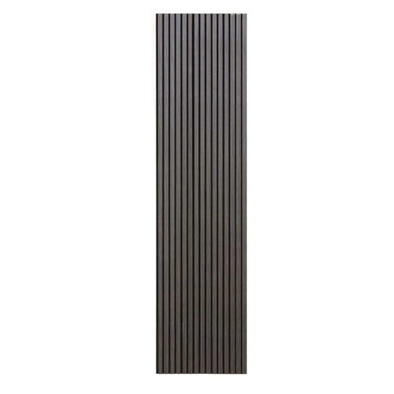 Slatted Acoustic Wall Panel - 600mm x 2400mm x 22mm Ash Grey