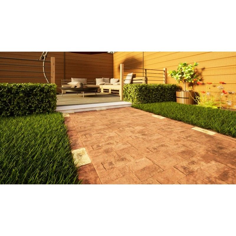 Clay Paving - 210mm x 100mm x 50mm Cotswold Clay