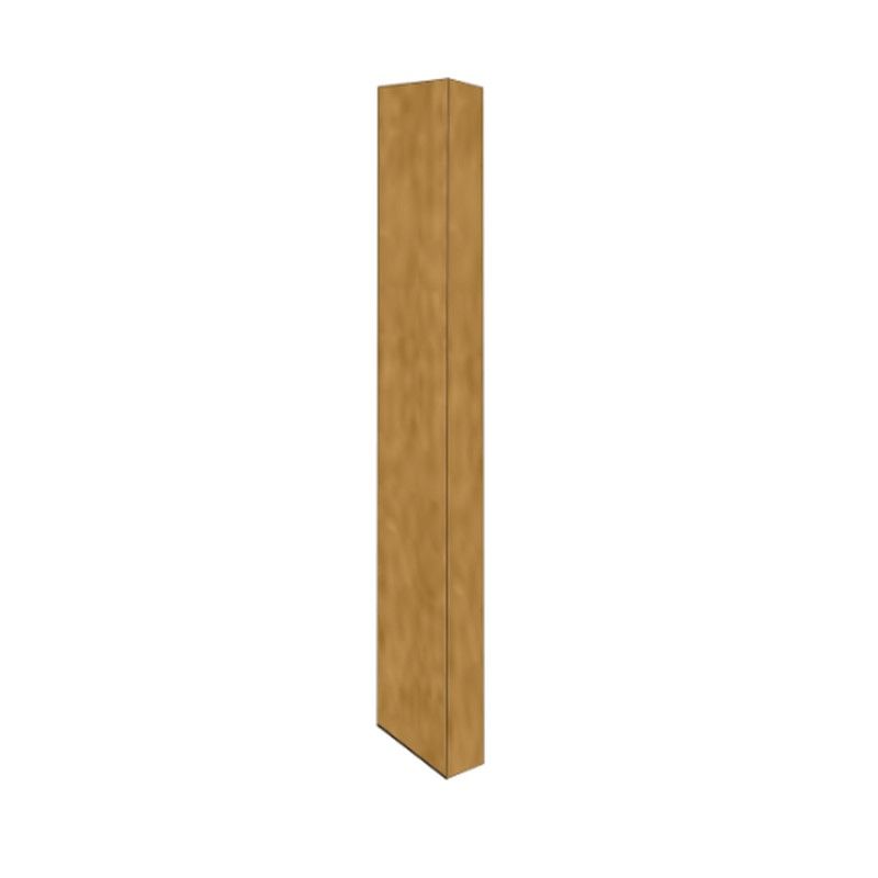 Copper Fascia L Profile Stop End - 300mm