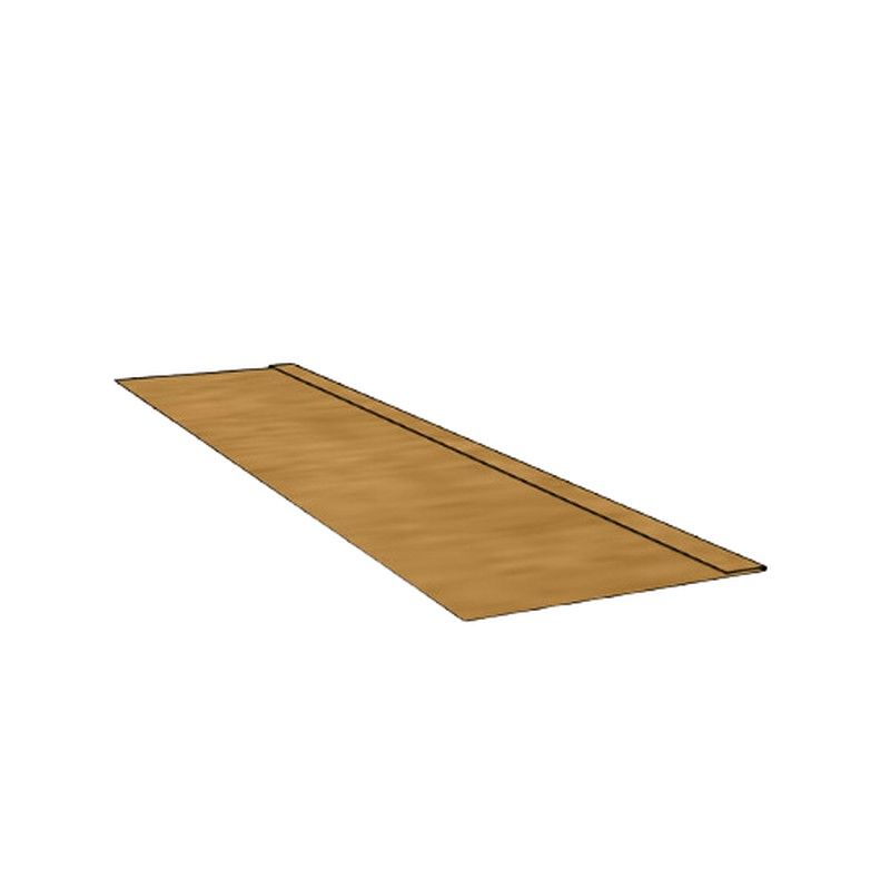 Copper Soffit Flat Profile Length - 175mm x 2.4mtr