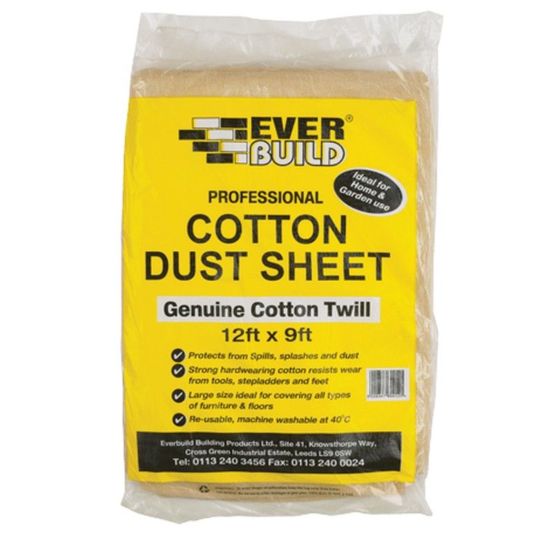 Dust Sheet - 12 x 9ft Taupe