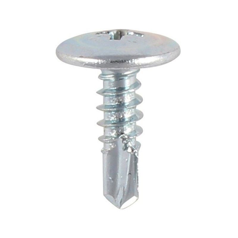 Drywall Screw Phillips Wafer Head Drill Point - 4.2mm x 13mm BZP - Bag of 30