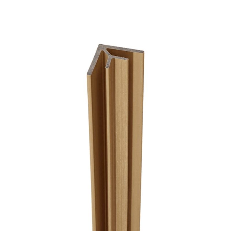 Composite Panel Cladding Internal Corner Trim - 3.6mtr Natural Oak