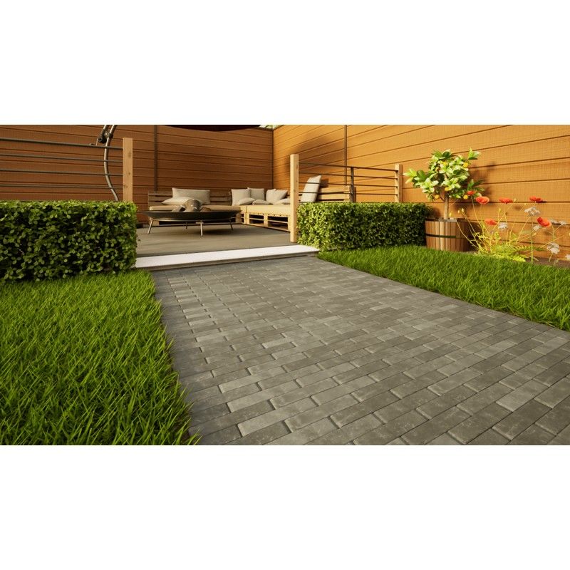 Clay Paving - 204mm x 50mm x 60mm Lucca